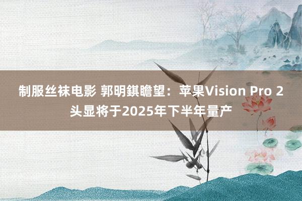 制服丝袜电影 郭明錤瞻望：苹果Vision Pro 2头显将于2025年下半年量产